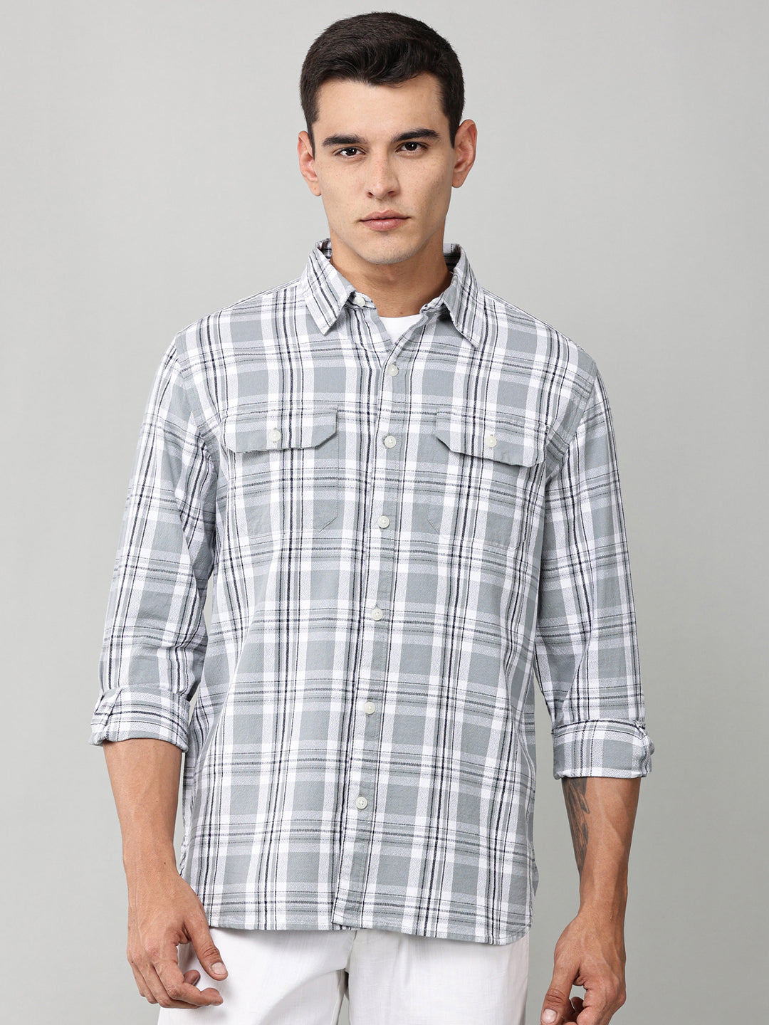 Urban Relaxed Check Shirt