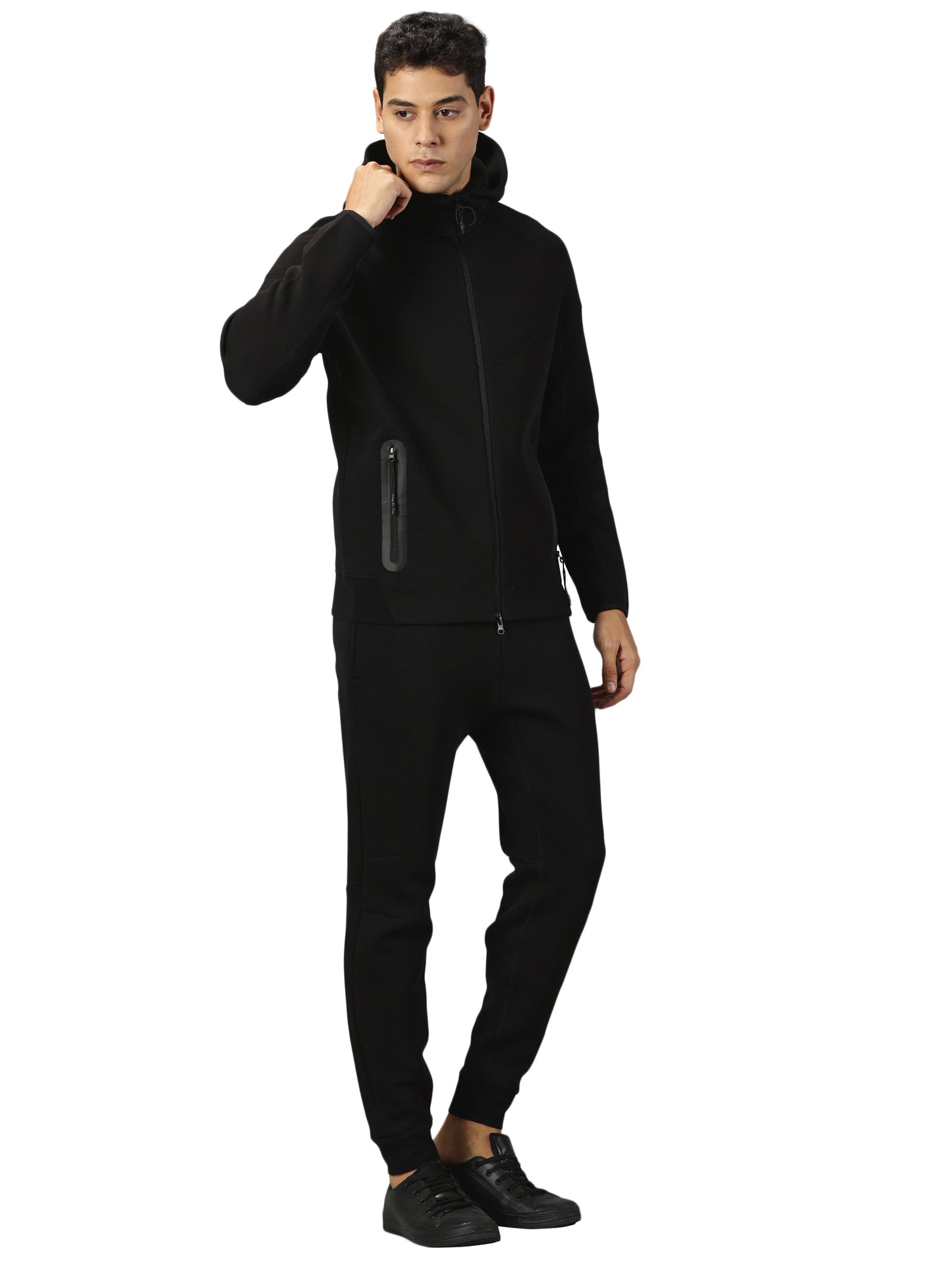 Tech Fleece 2 Piece Set Tracksuit (Black)