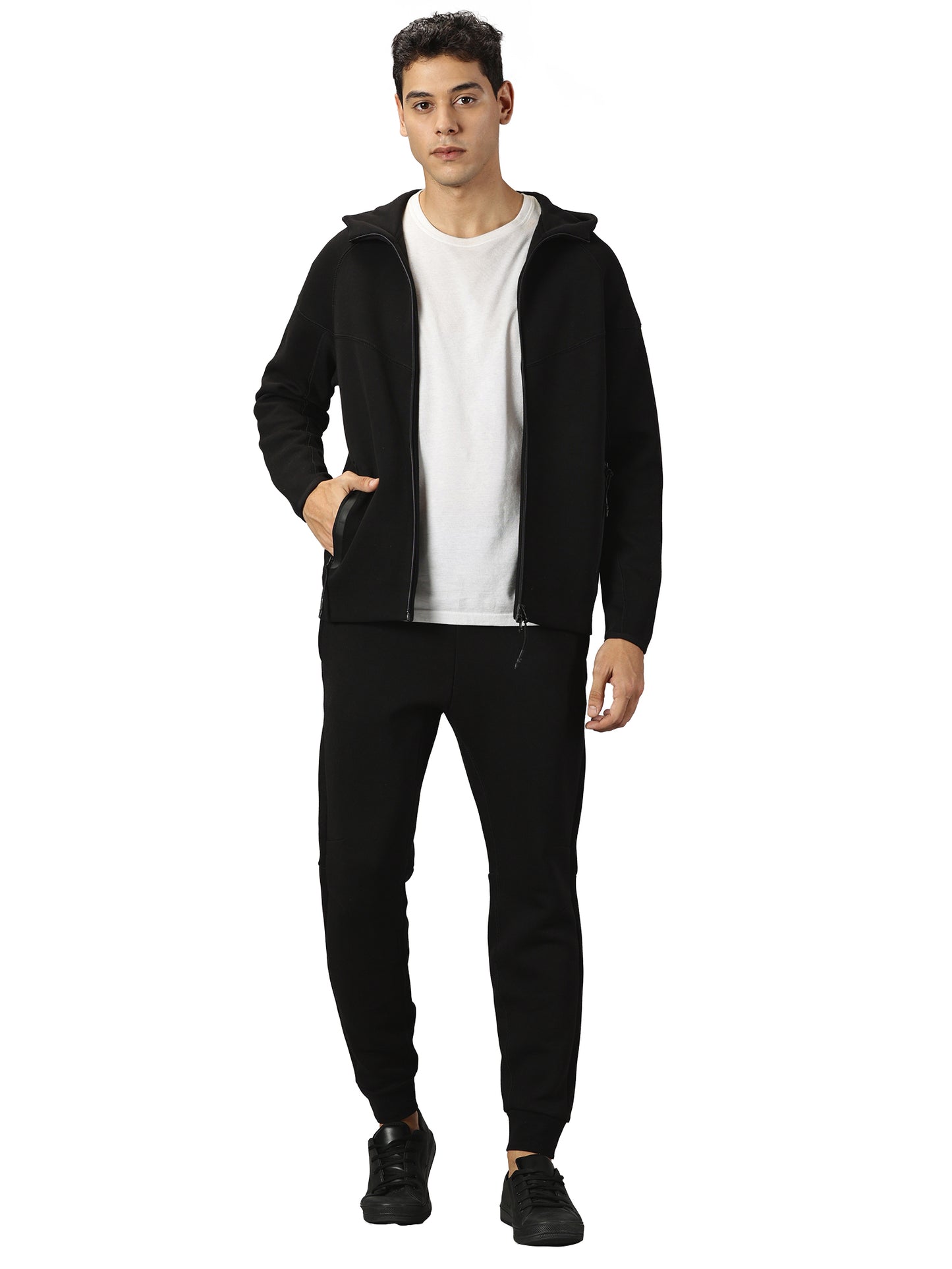 Tech Fleece 2 Piece Set Tracksuit (Black)