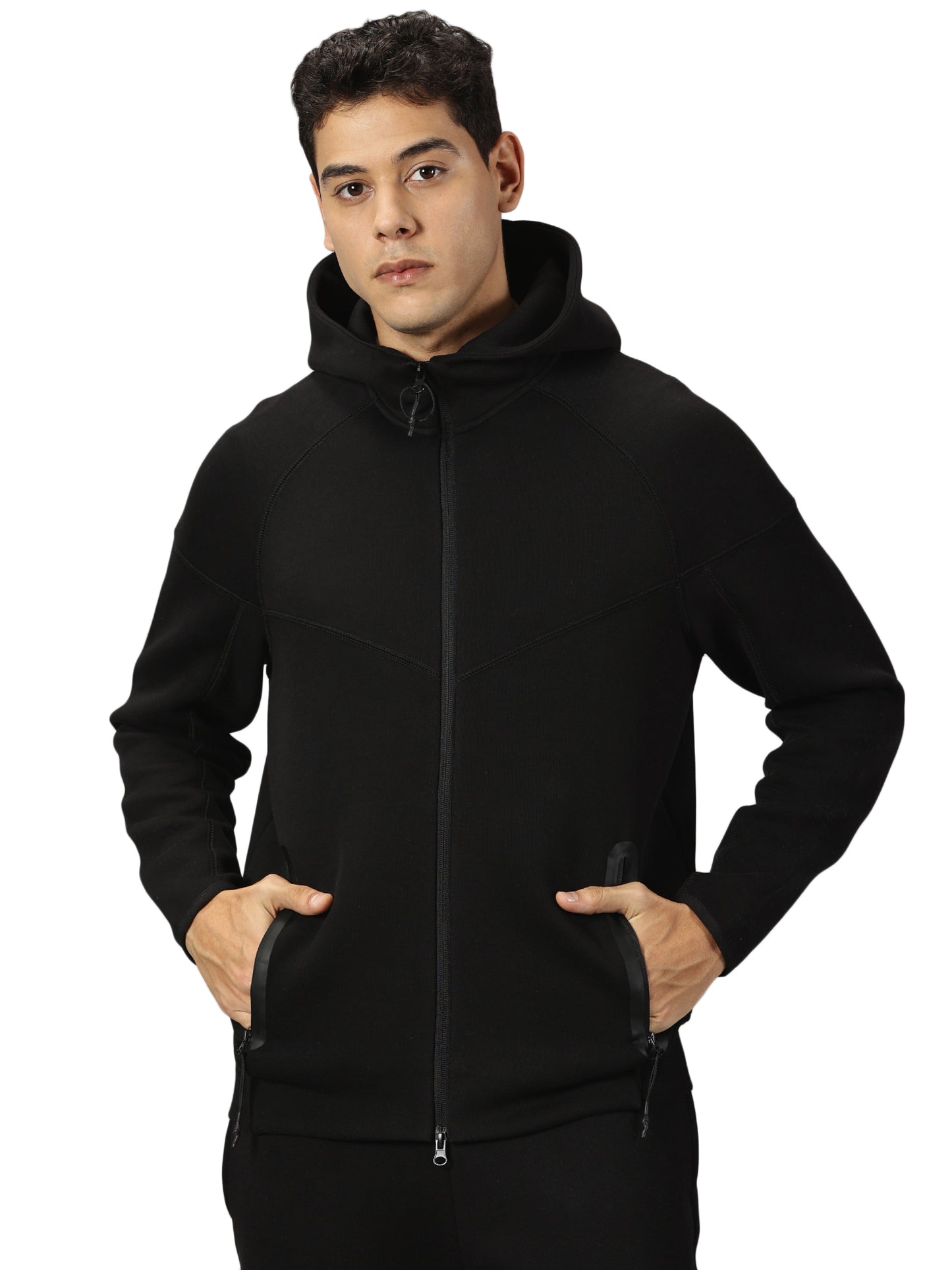 Tech Fleece 2 Piece Set Tracksuit (Black)