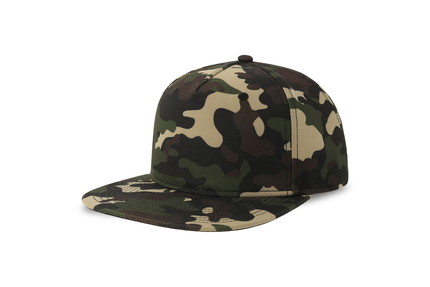 Snapback Flat Visor 5 Panel Sustainable Cap Adult - Atlantis
