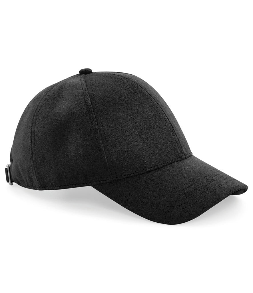 Faux Suede 6 Panel Cap