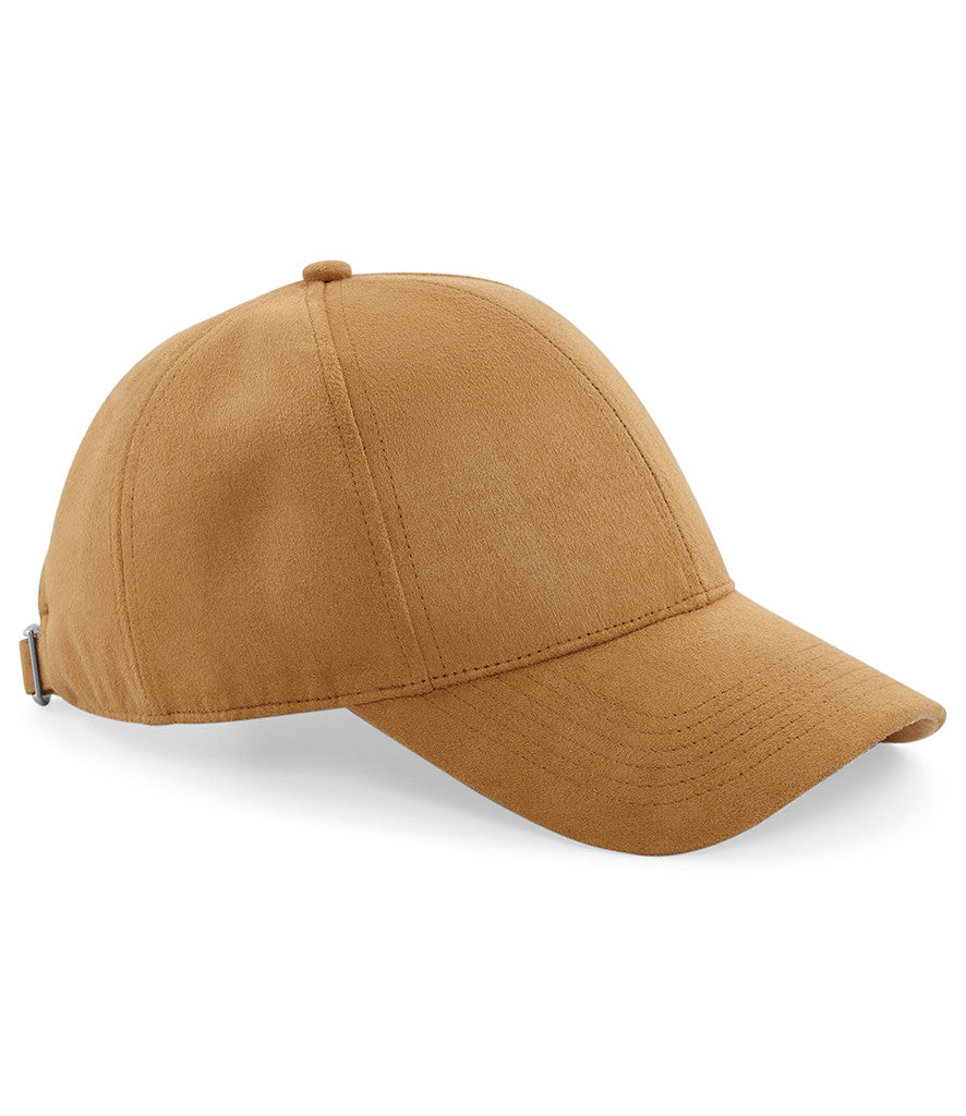 Faux Suede 6 Panel Cap