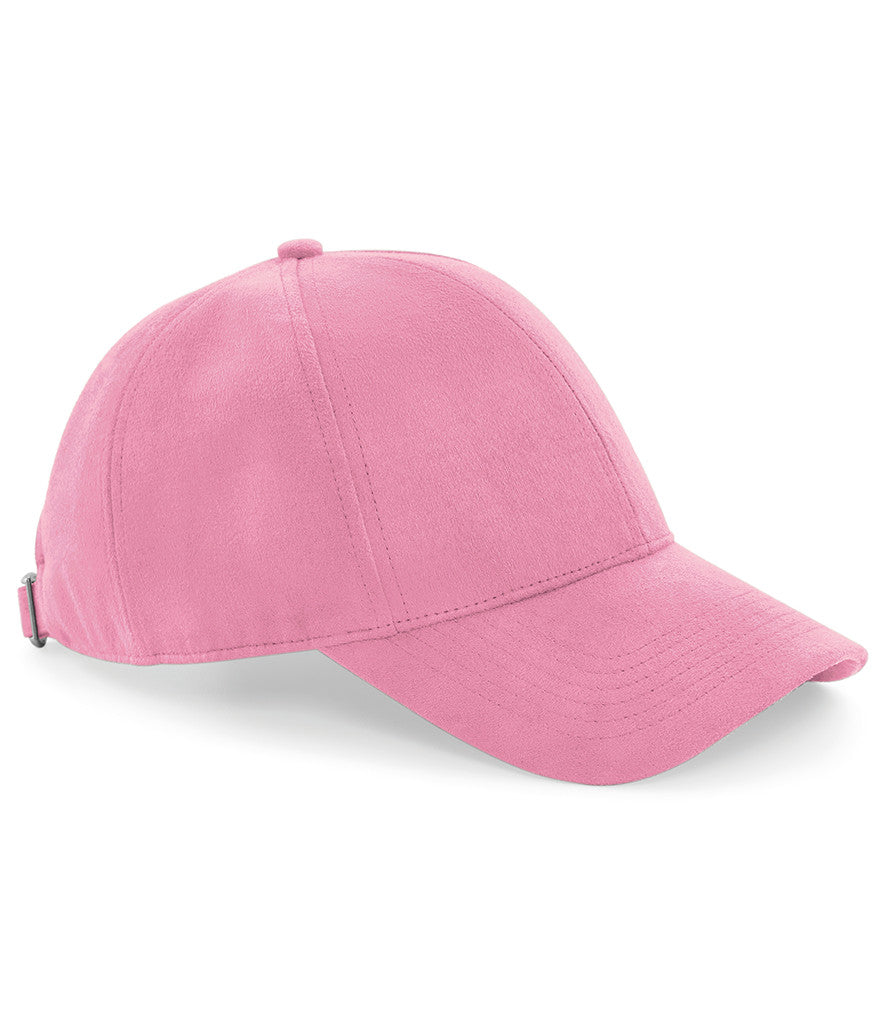 Faux Suede 6 Panel Cap