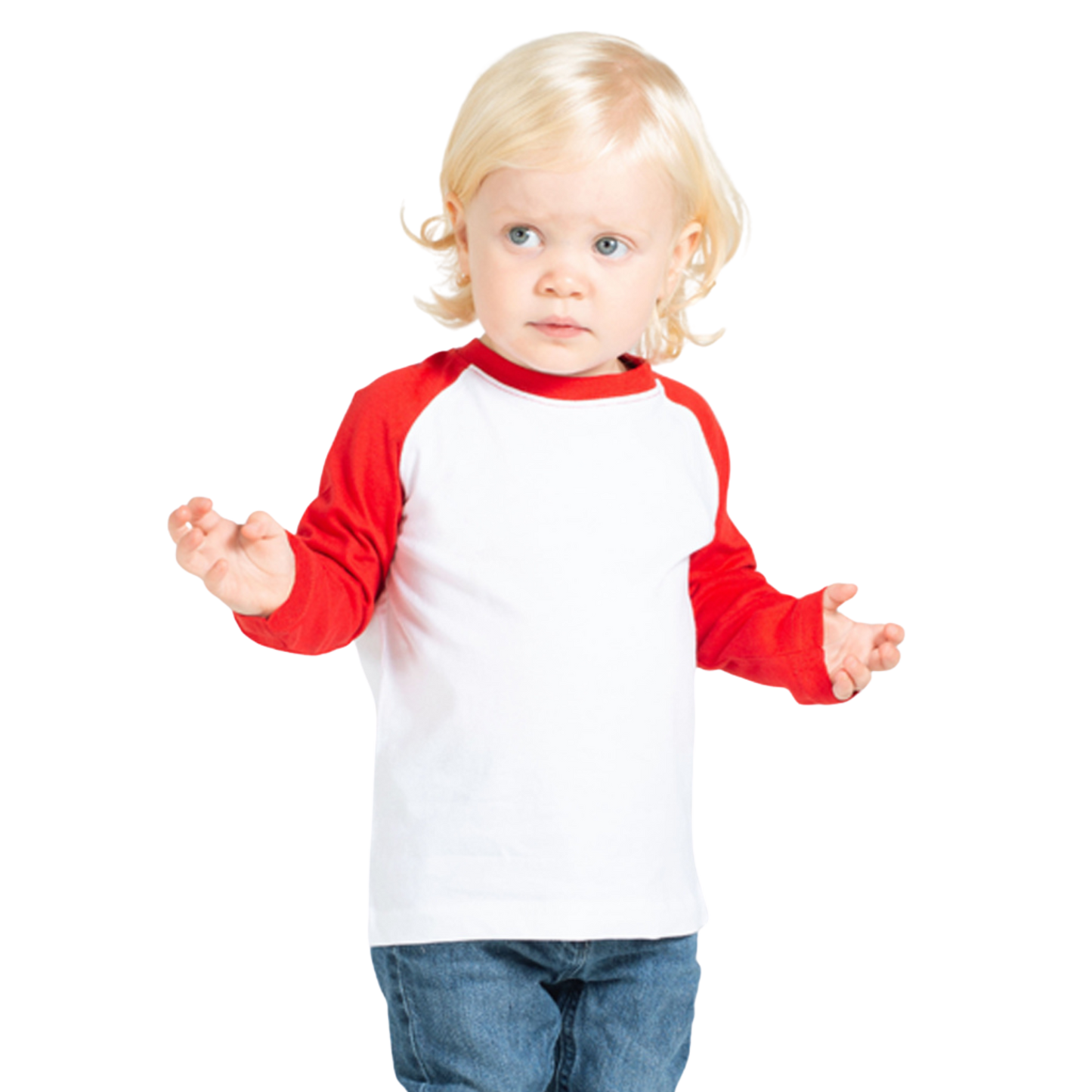 Babies/Toddler Long Sleeve Baseball T-Shirt
