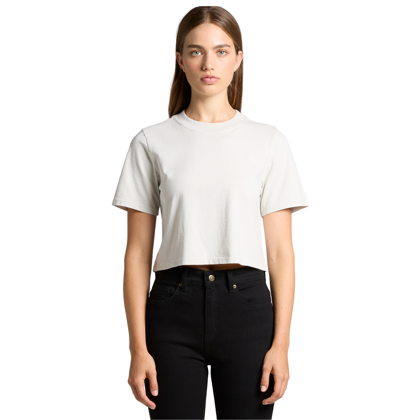 Women's Heavy Faded Crop T-Shirt