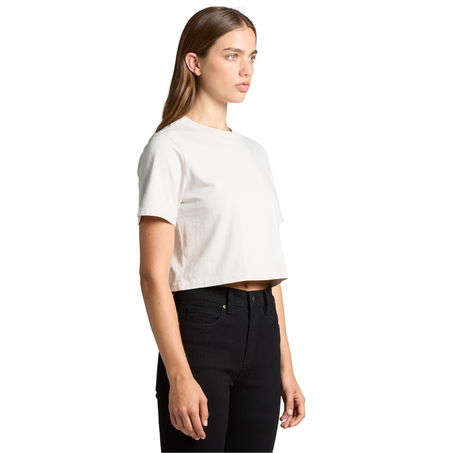 Women's Heavy Faded Crop T-Shirt