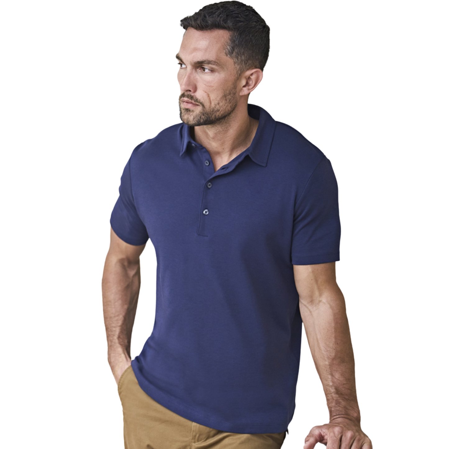 Enovate Pima Cotton Interlock Polo Shirt