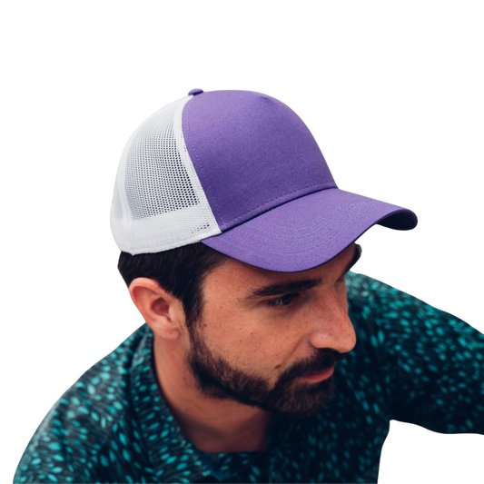 Rapper Cotton 5 Panel Trucker Cap Adult