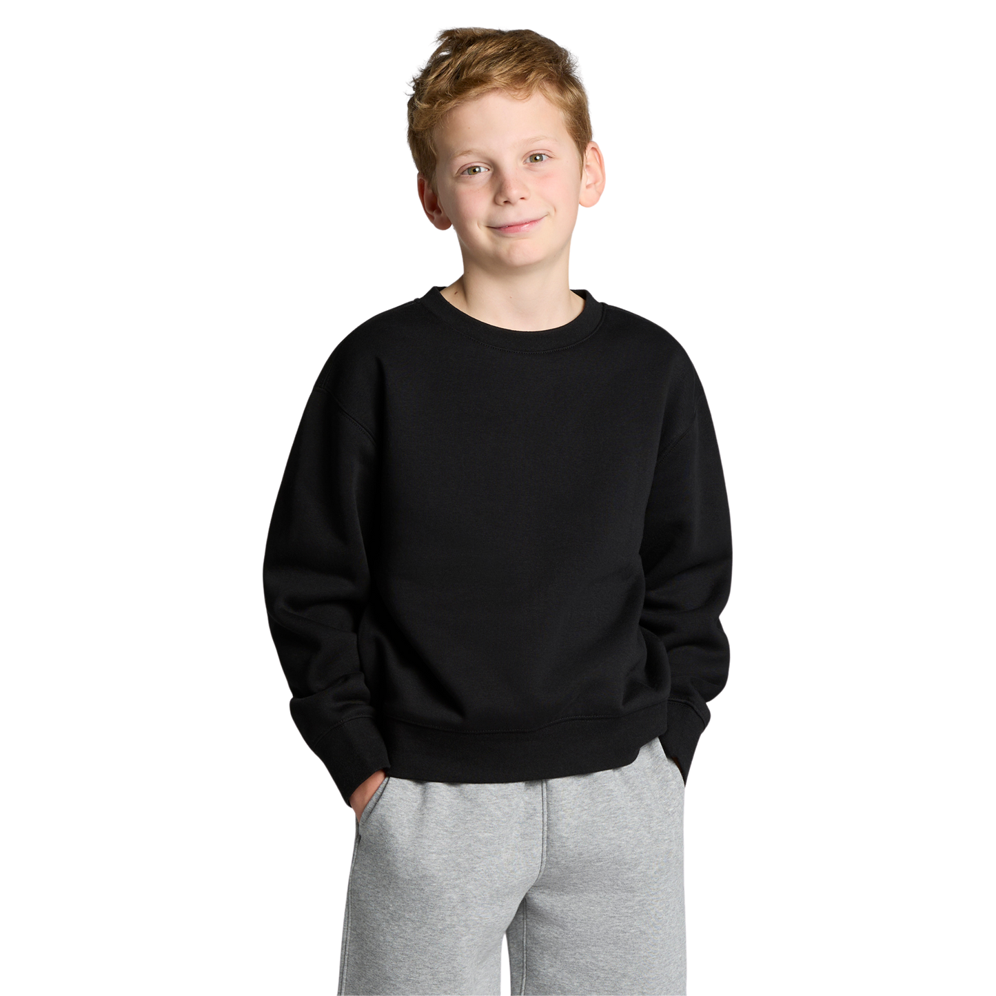 Youth Relaxed Crew Neck T-Shirt