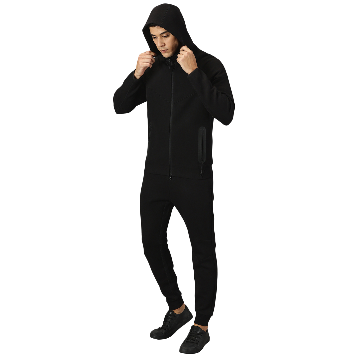 Tech Fleece 2 Piece Set Tracksuit (Black)