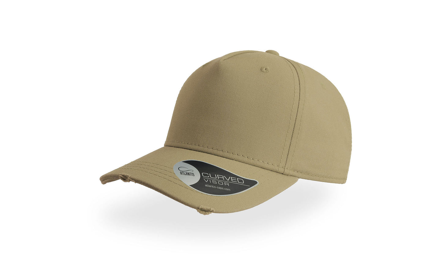 Cargo Weathered Visor 5 Panel Cap Adult - Atlantis