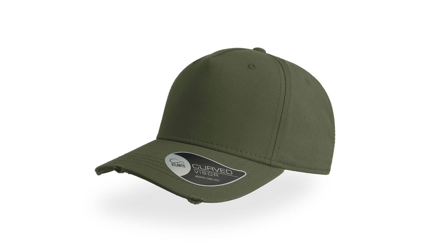 Cargo Weathered Visor 5 Panel Cap Adult - Atlantis