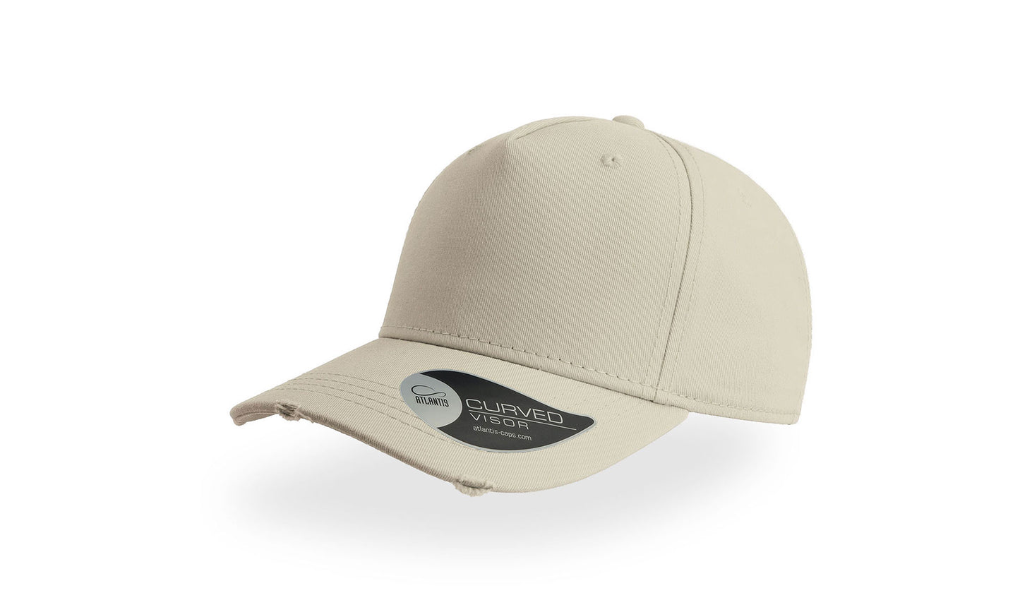 Cargo Weathered Visor 5 Panel Cap Adult - Atlantis