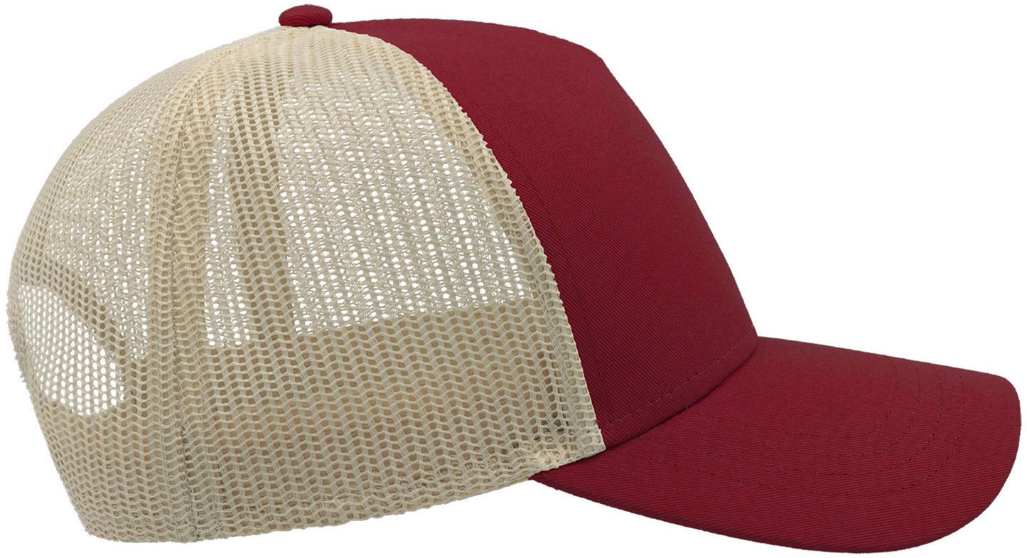 Rapper Cotton 5 Panel Trucker Cap Adult