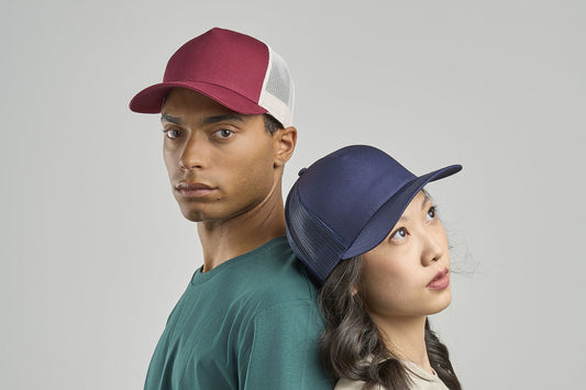 Rapper Cotton 5 Panel Trucker Cap Adult - Atlantis