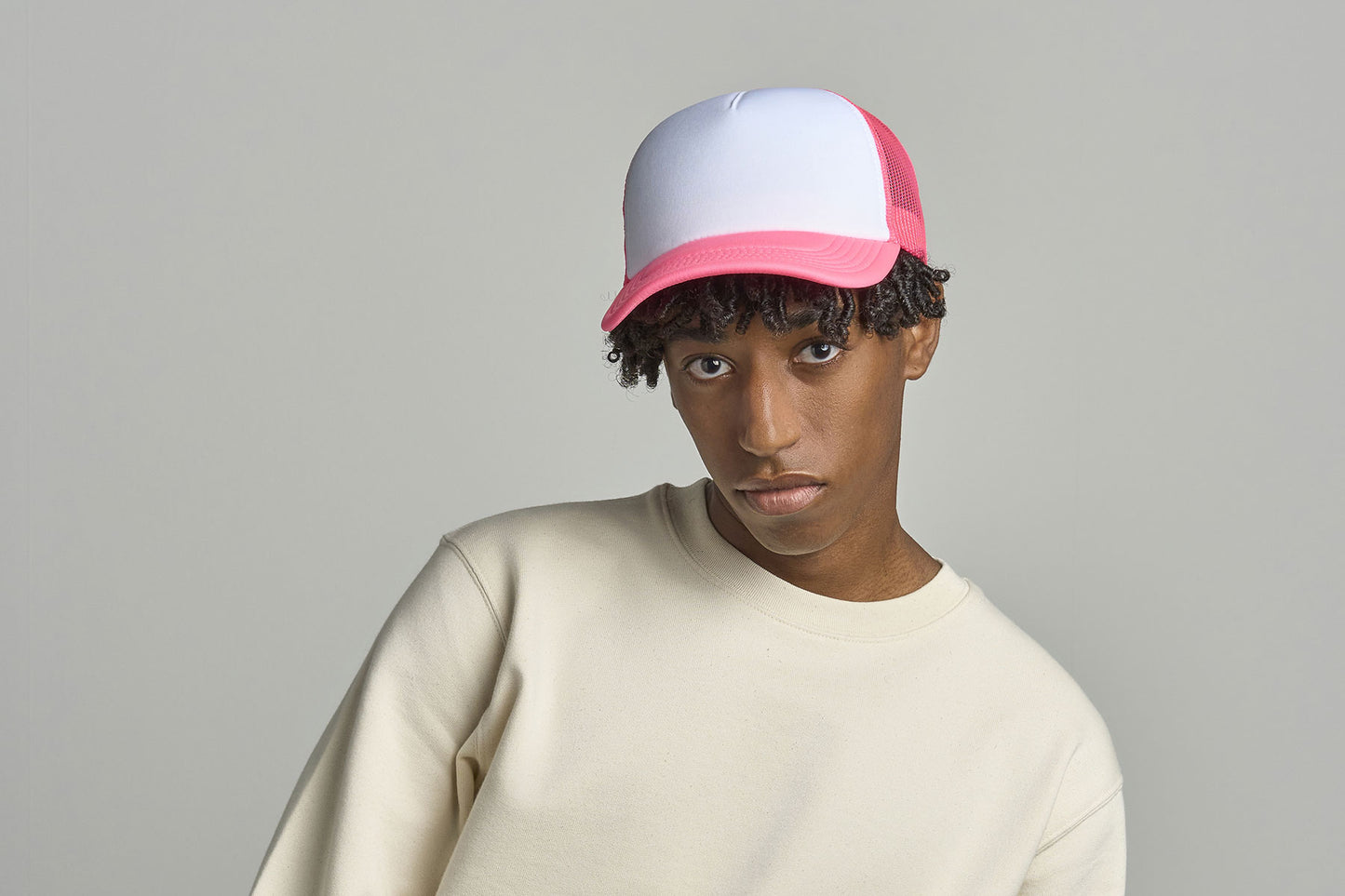 Rapper 5 Panel Trucker Cap Adult - Atlantis