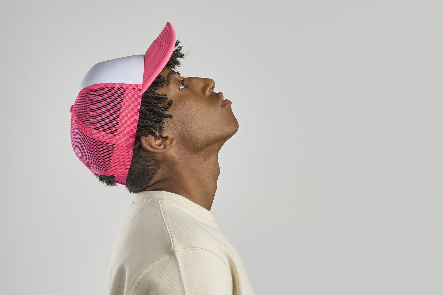 Rapper 5 Panel Trucker Cap Adult - Atlantis