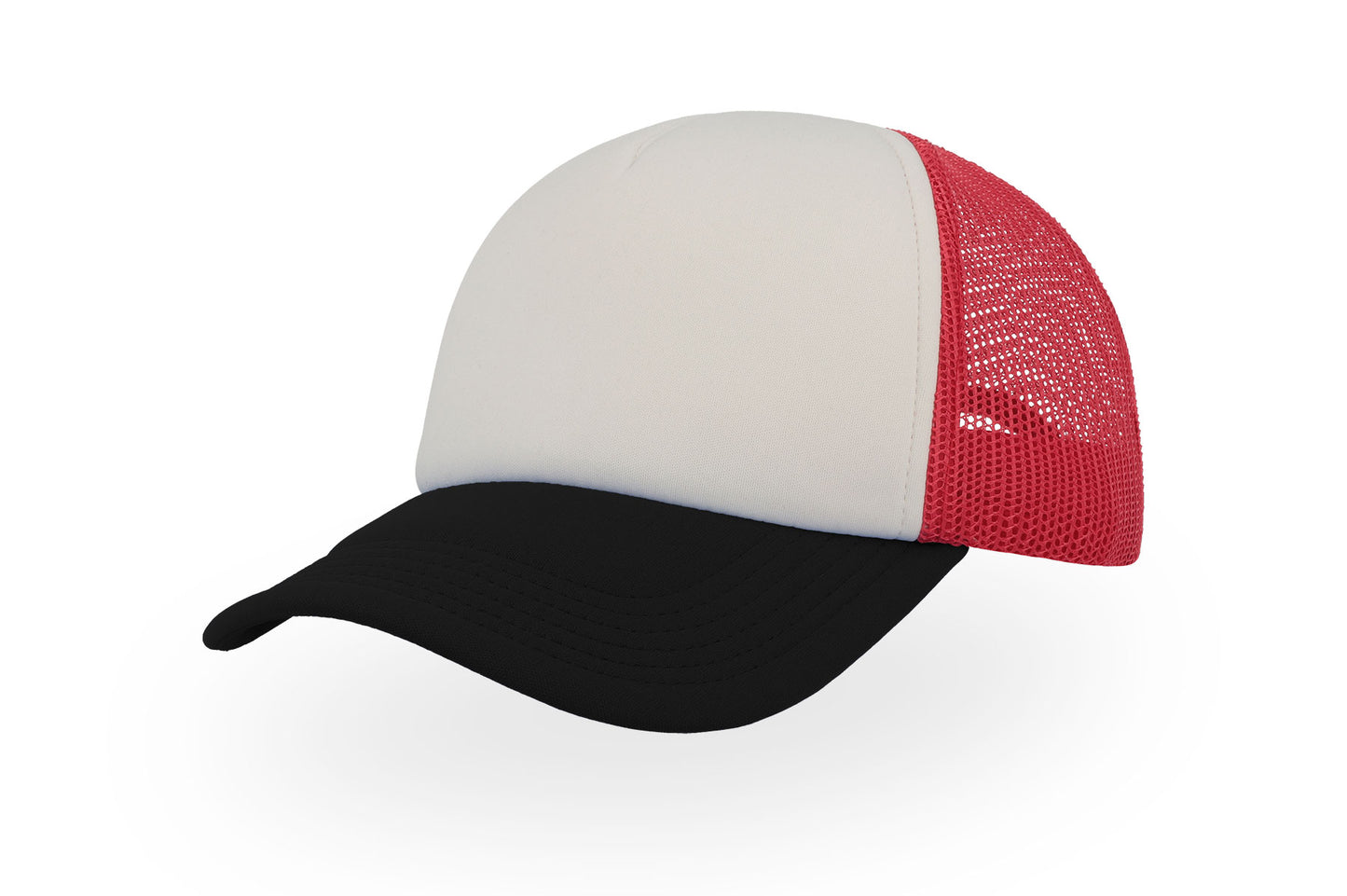 Rapper 5 Panel Trucker Cap Adult - Atlantis