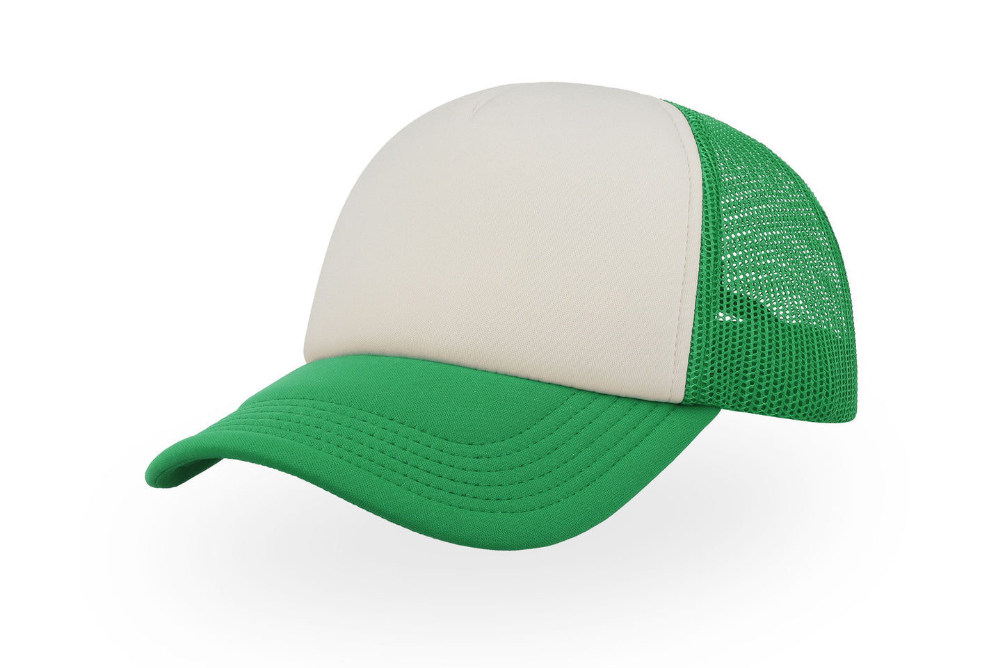 Rapper 5 Panel Trucker Cap Adult - Atlantis
