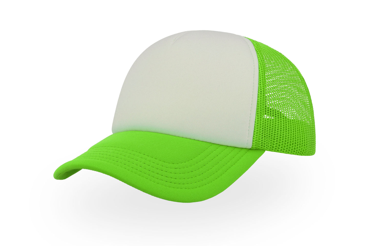 Rapper 5 Panel Trucker Cap Adult - Atlantis