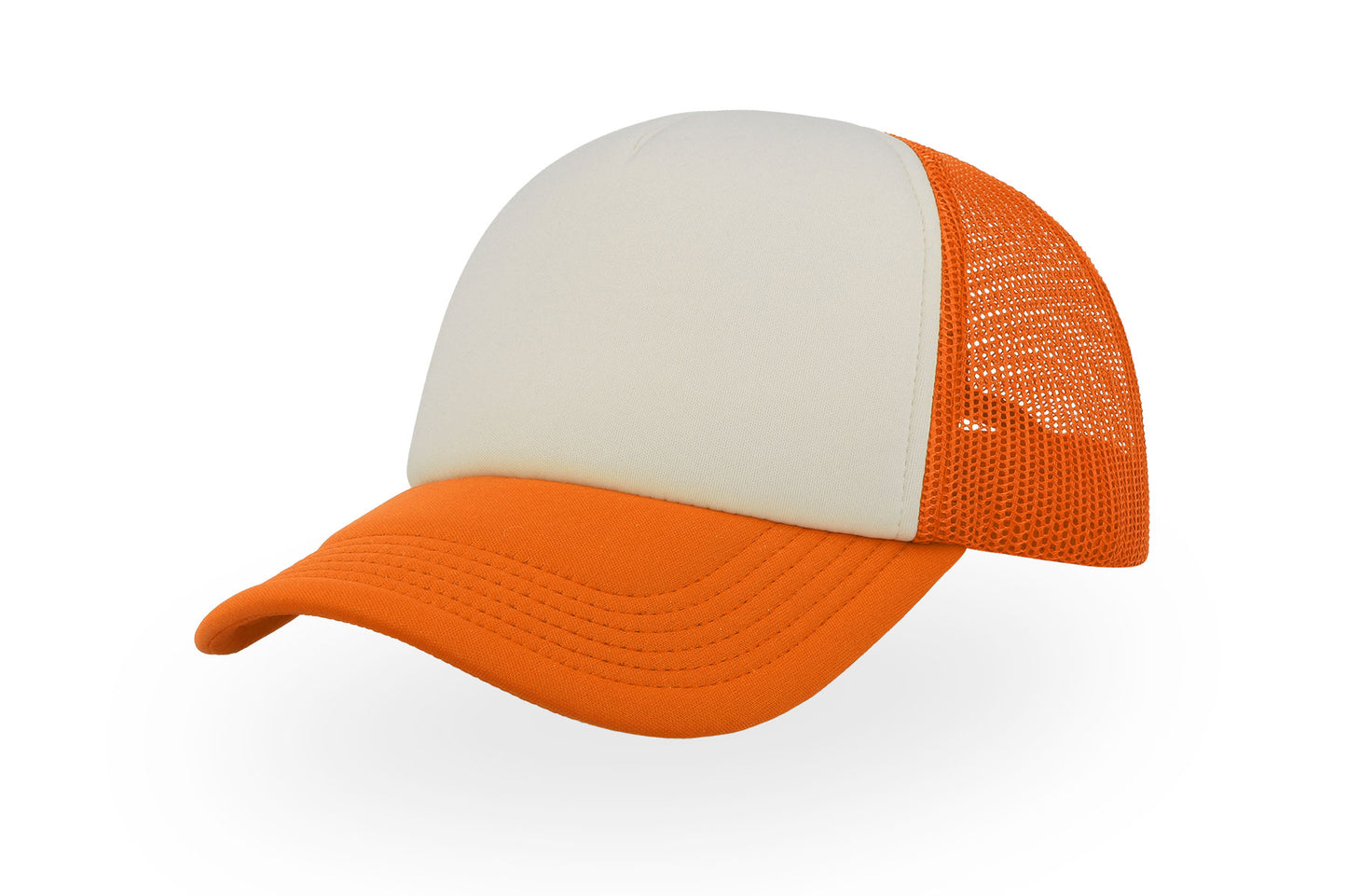 Rapper 5 Panel Trucker Cap Adult - Atlantis