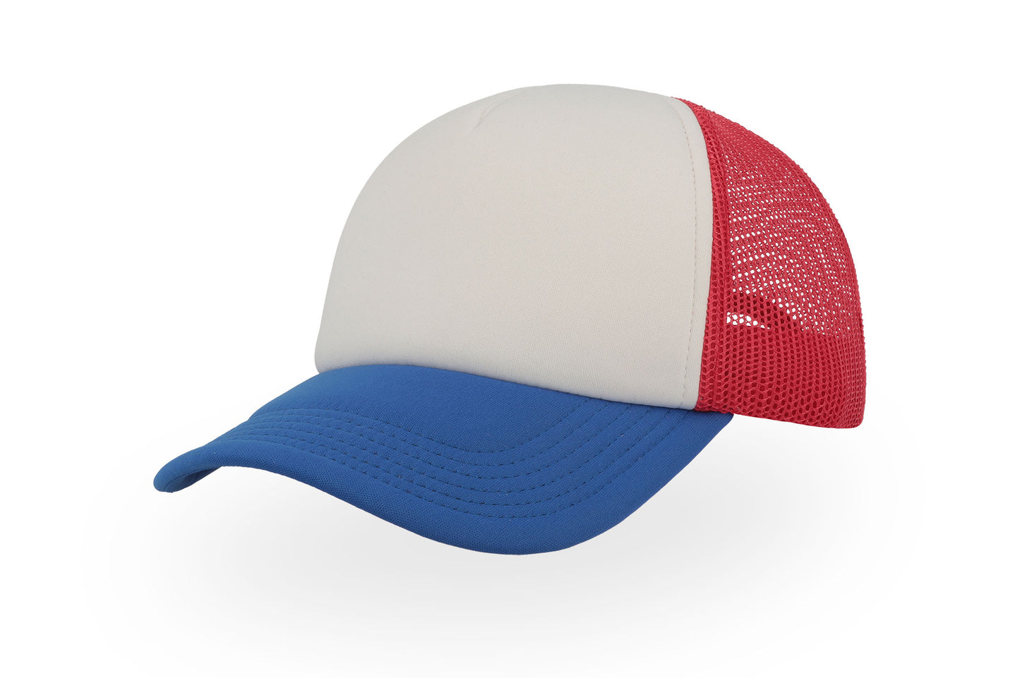 Rapper 5 Panel Trucker Cap Adult - Atlantis