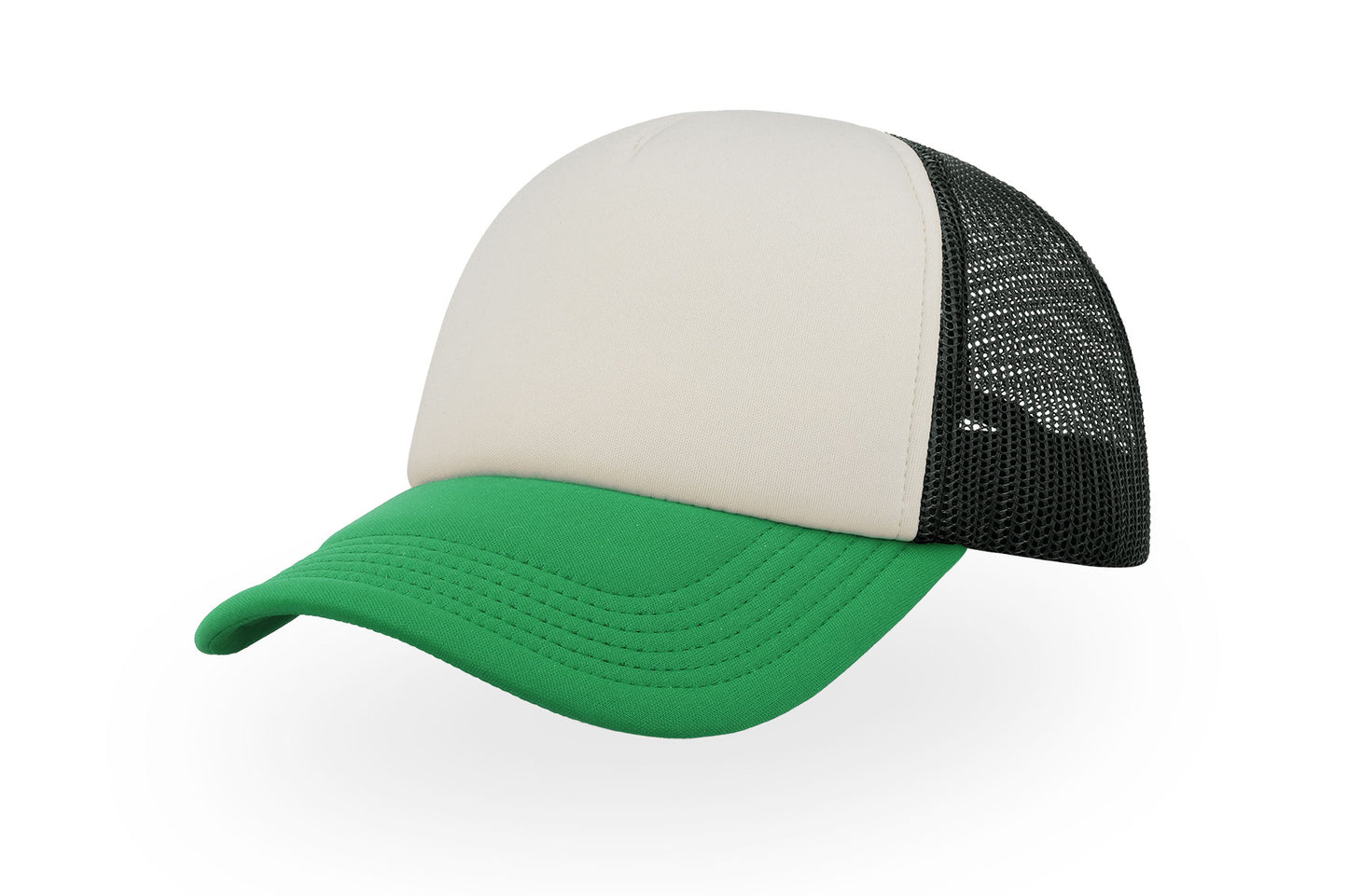 Rapper 5 Panel Trucker Cap Adult - Atlantis