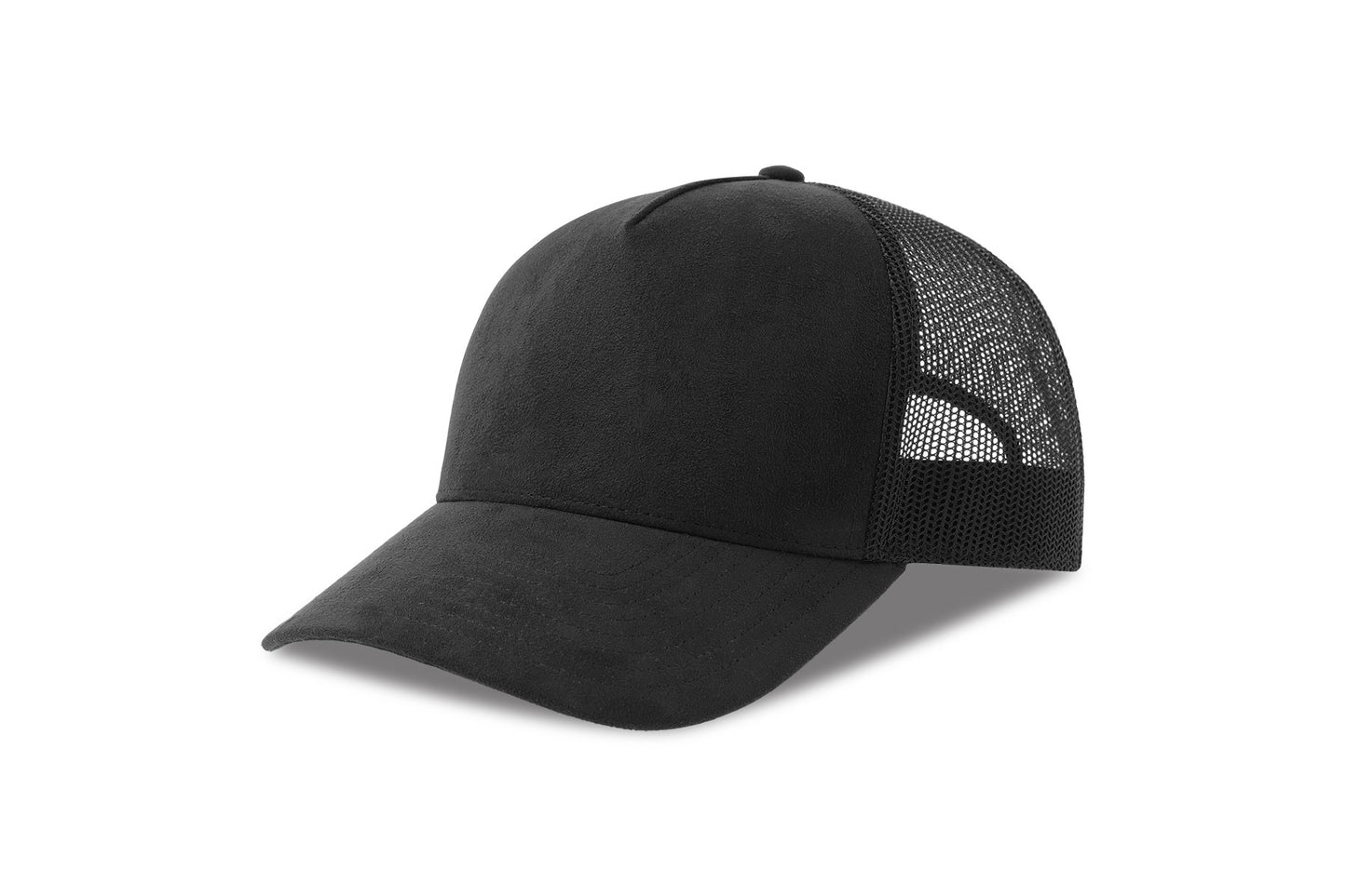 Rapper Suede S 5 Panel Sustainable Trucker Cap Adult - Atlantis
