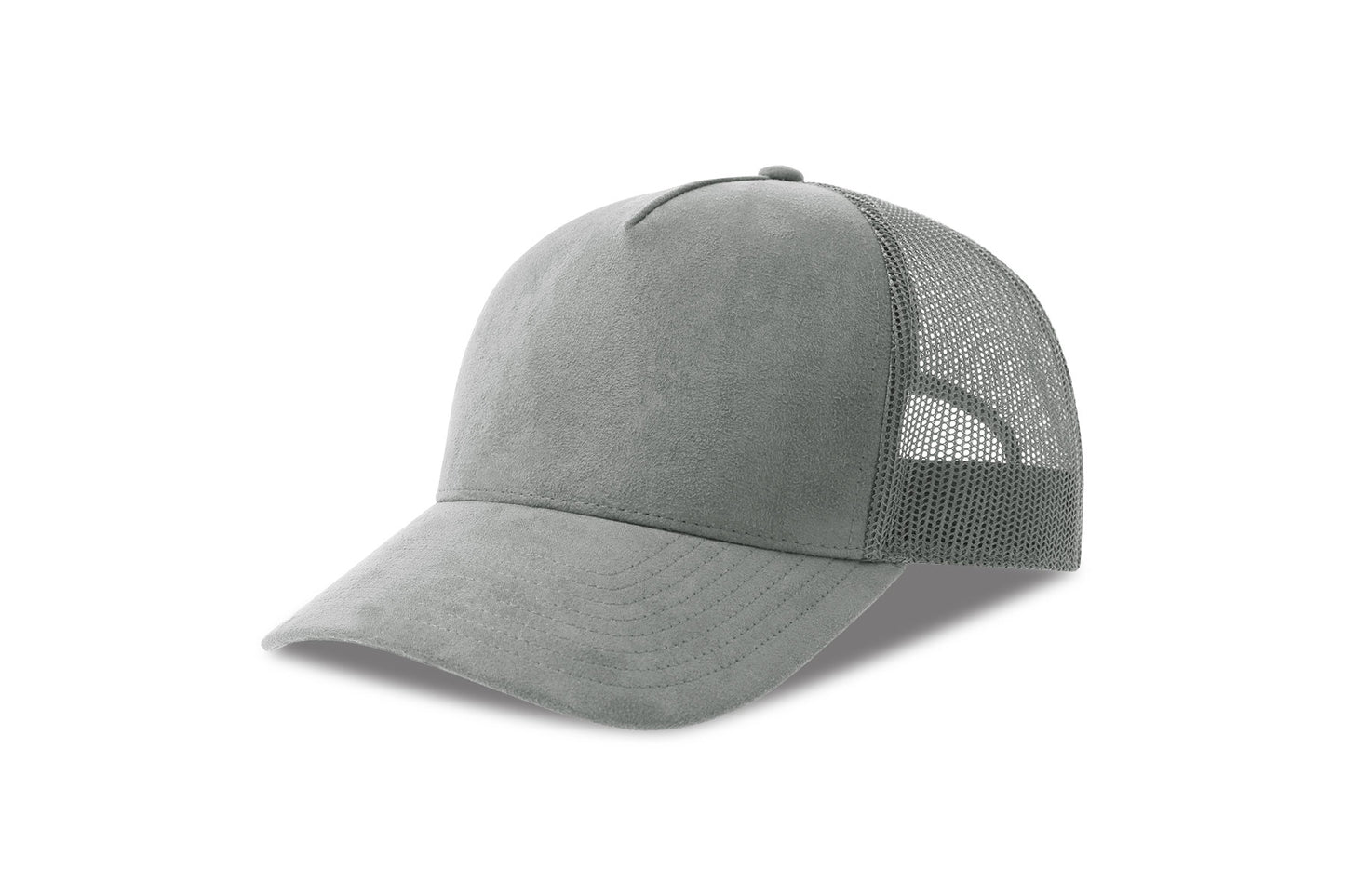 Rapper Suede S 5 Panel Sustainable Trucker Cap Adult - Atlantis