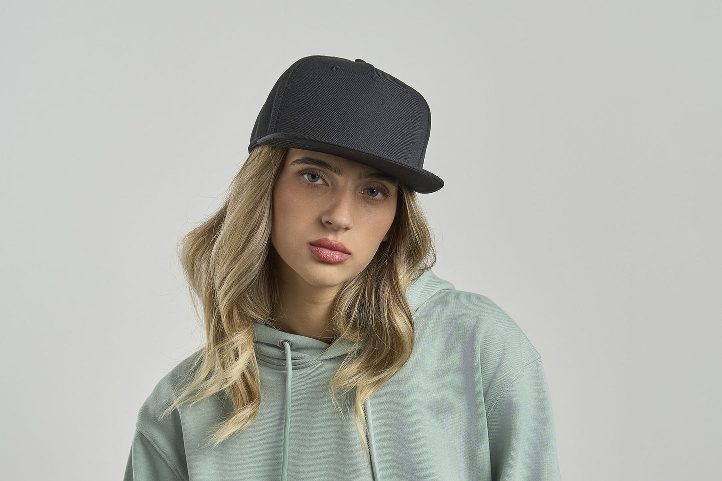 Snapback Flat Visor 5 Panel Sustainable Cap Adult - Atlantis