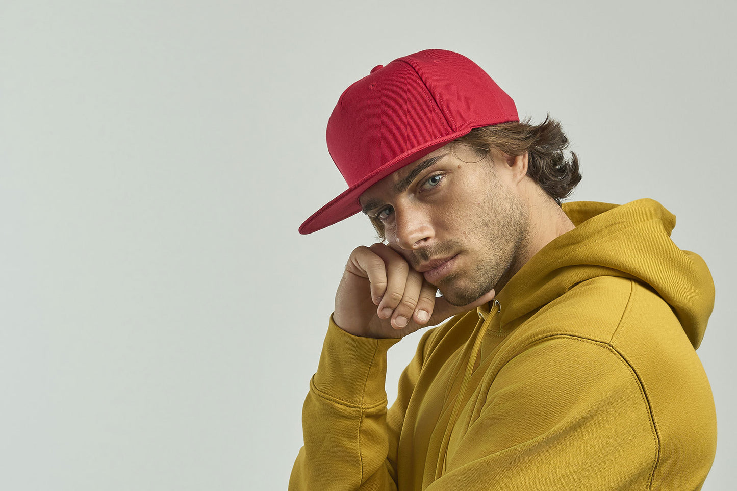 Snapback Flat Visor 5 Panel Sustainable Cap Adult - Atlantis