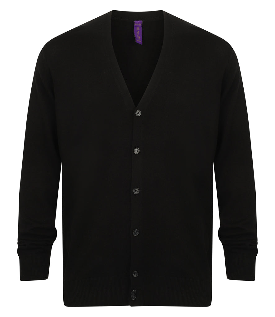 Lightweight Cotton Acrylic V Neck Cardigan