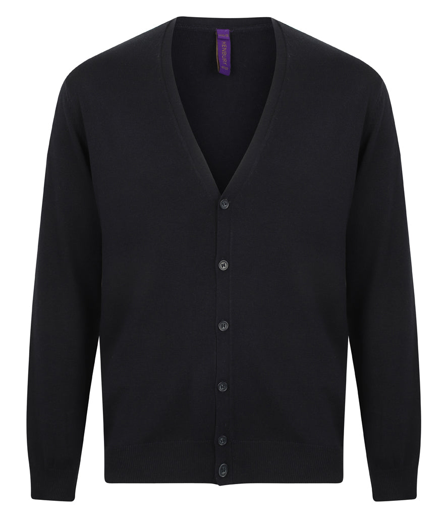 Lightweight Cotton Acrylic V Neck Cardigan