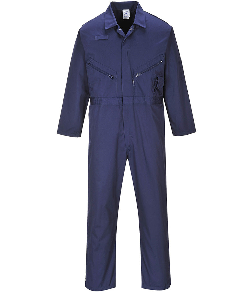PORTWEST LIVERPOOL ZIP COVEERALL