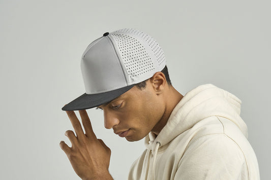 Bank Five S Recycled Snap Back Cap Adult - Atlantis