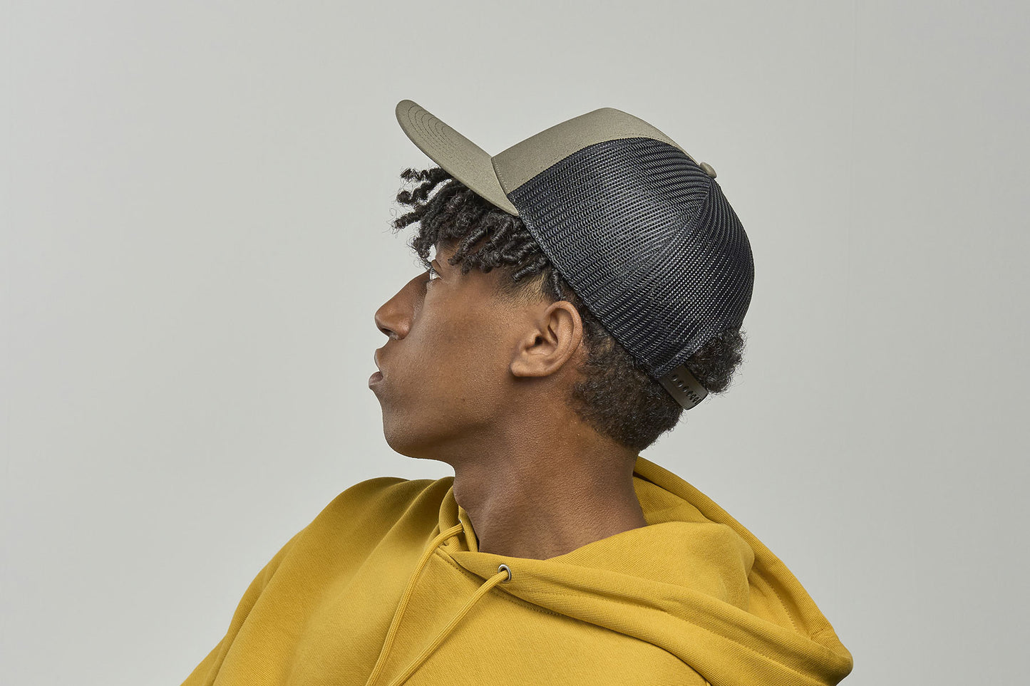Rapper Cotton 5 Panel Trucker Cap Adult - Atlantis