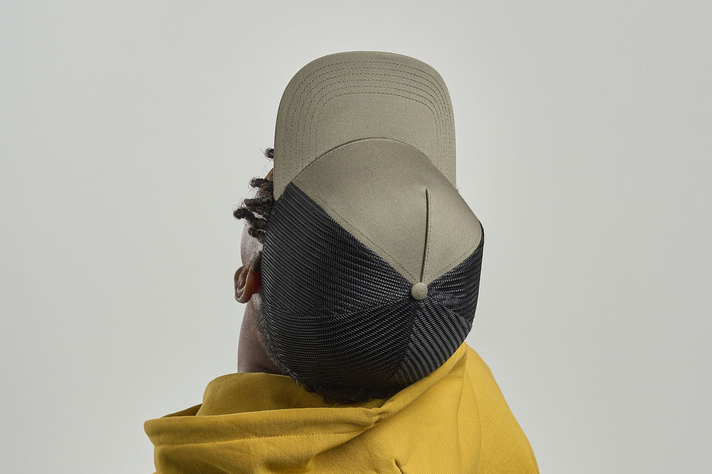Rapper Cotton 5 Panel Trucker Cap Adult - Atlantis